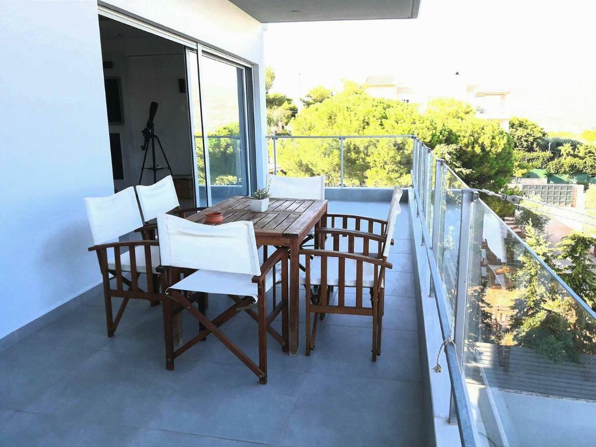 Seaview Pool Villa Near Beach And Athens Airport Porto Rafti Exterior photo