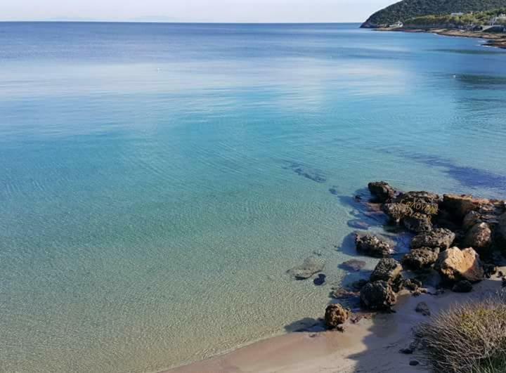 Seaview Pool Villa Near Beach And Athens Airport Porto Rafti Exterior photo